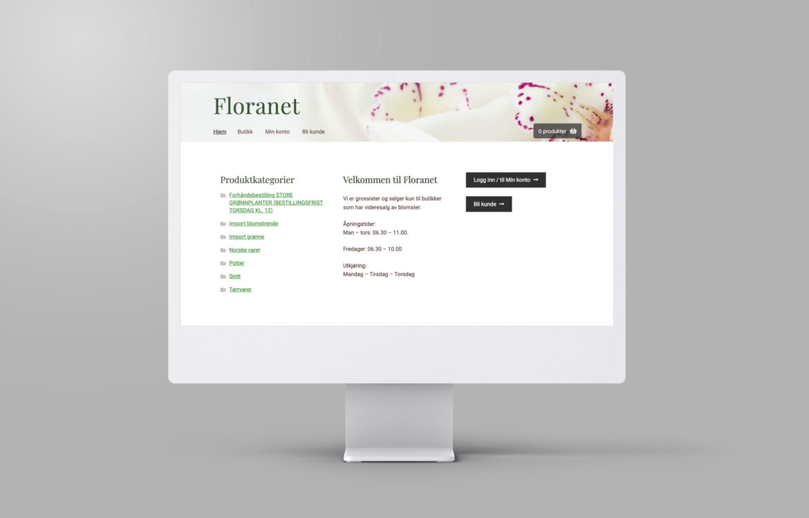 Floranet prosjektillustrasjon