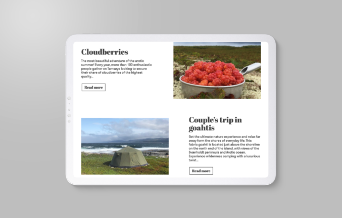 Tamsøya – mer enn multebær prosjektillustrasjon