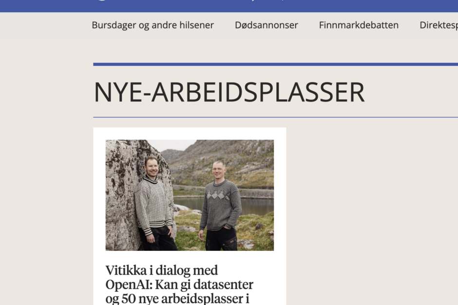 Fra Facebook til NRK Troms på 3 timer prosjektillustrasjon