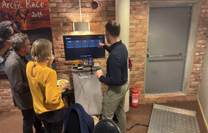 BlueBin skrider fremover i Honningsvåg prosjektillustrasjon