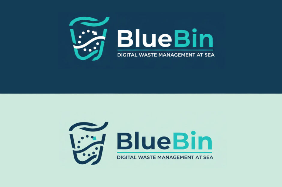 Blue Bin prosjektillustrasjon