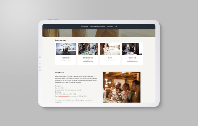Lær hvordan Svinøya Rorbuer investerer i fornøyde kunder prosjektillustrasjon