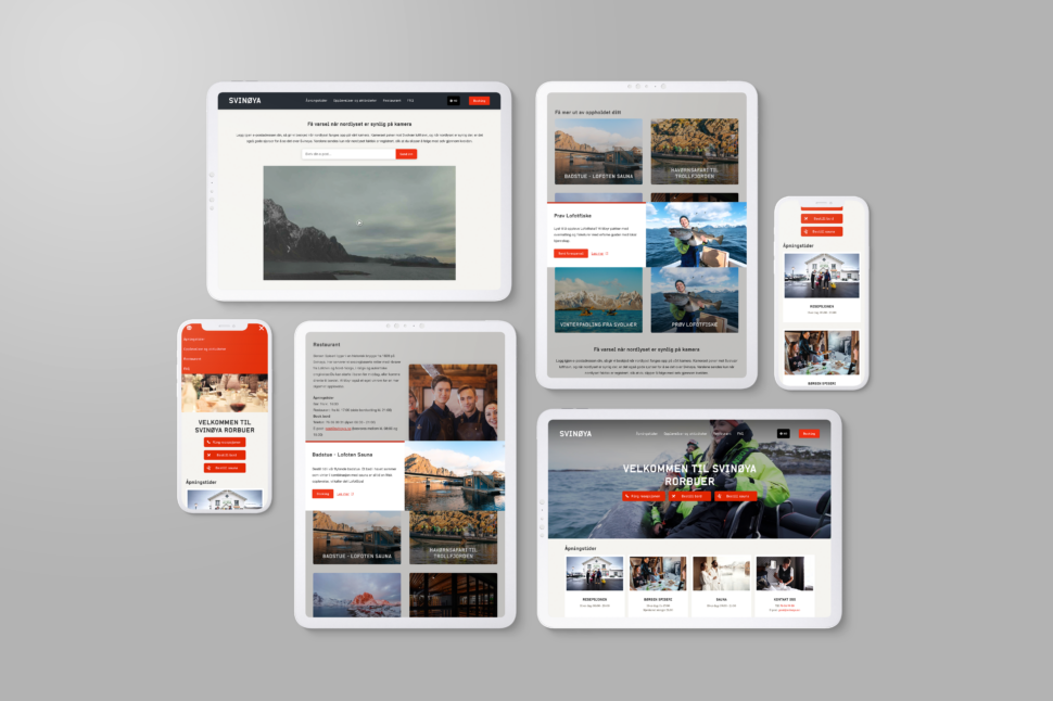 Lær hvordan Svinøya Rorbuer investerer i fornøyde kunder prosjektillustrasjon