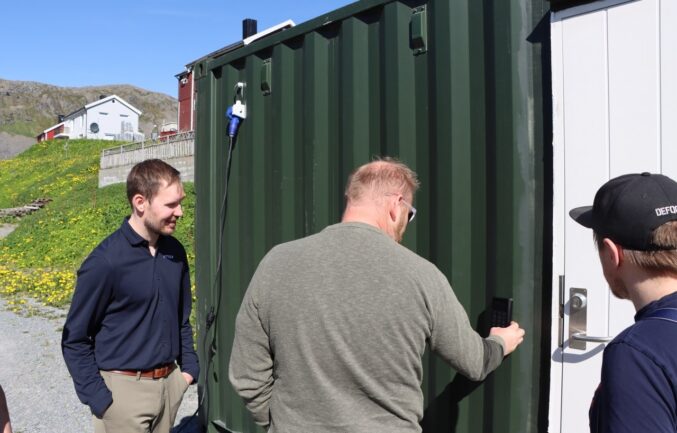 Avfallsteknologien BlueBin er utplassert hos Havna prosjektillustrasjon