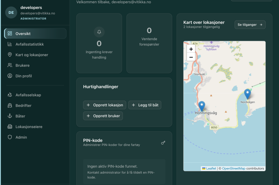 Avfallsteknologien BlueBin er utplassert hos Havna prosjektillustrasjon
